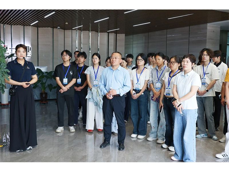 热烈欢迎商丘师范学院师生赴我司参观学习！